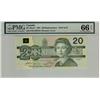 Image 1 : 1991 $20 BC-58aA-i EIX1499543 PMG UNC66EPQ