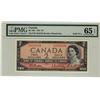 Image 1 : SOLID 1954 $2 BC-38b #FR3333333, PMG Gem UNC65 EPQ.