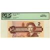 Image 1 : RADAR NOTE, 1986 $2 BC-55c #CBI6229226 PCGS UNC66PPQ
