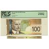 Image 1 : RADAR NOTE, 2004 $100 BC-66a #BKM4445444 PCGS UNC67PPQ.  A perfect example.