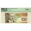 Image 1 : RADAR NOTE, 2004 $100 BC-66a #BKL6644466 PCGS UNC67PPQ.  A perfect example.