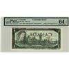Image 1 : ERROR NOTE, 1967 $1 BC-45a  1867-1967  Offset Printing Error PMG UNC64EPQ