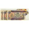 Image 1 : Error note, 1971 $10 BC-49b    Major cutting error with 2 consecutive notes included..  Should be vi