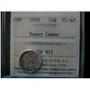 Image 1 : 1956 10¢ ICCS PL67 Heavy Cameo.