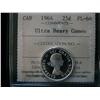 Image 1 : 1964 & 1965 25¢ ICCS PL65 ULTRA HEAVY CAMEO.  Lot of 2 coins.