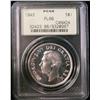 Image 1 : 1949 $1 PCGS PL66.  Superb example with light Cameo finish. Only 18 examples finer.
