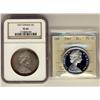 Image 1 : 1967 $1 NGC PL66 & ICCS PL65 Heavy Cameo.  Superb eye appeal and tone.  Lot of 2 coins.