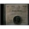 Image 1 : 1964 5¢ ICCS SP64 Heavy Cameo. Solo highest graded.