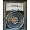 1951 10¢ PCGS SP65.  Belzberg /Pittman example. Only one example finer.