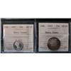 1967 10¢ & 25¢ ICCS SP65 & SP66 respectively.  Lot of two Heavy Cameo coins.