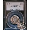 1947 25¢ ML PCGS SP67.  Flawless and Cameo to Heavy Cameo finish.