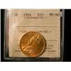 Image 1 : 1914 $10 Gold ICCS MS60. Lots of lustre.