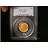 1916c Gold Sov PCGS MS62PQ++.  Considered The RAREST Canadian coin!  This lovely example is well str