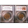 Image 1 : 1861 N.S. 1¢ PCGS SP-63RB.  Gem PATTERN  NS-8a, Nice luster with great fileds. Seldom offered