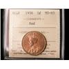 Image 1 : 1936 Nfld 1¢ ICCS MS65RD.  Lots of lustre, 70% red.