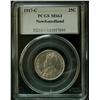 Image 1 : 1917c Nfld 25¢ PCGS MS63.  Well struck and brilliant.