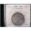 Image 1 : 1898 Nfld 50¢ Small W ICCS VF30.  Dark finish.