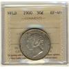 Image 1 : 1900 Nfld 50¢ ICCS EF40.
