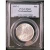 Image 1 : 1917c NFLD 50¢ PCGS MS63, lightly toned.
