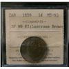 Image 1 : 1859 1¢ DP N9 #2 ICCS MS63 Lustrous Brown.