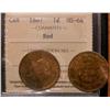 Image 1 : 1887 1¢  ICCS MS64RD.  A great example, 85% red with lots of lustre.
