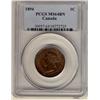 Image 1 : 1894 1¢ PCGS MS64BN.  Light red and lustre still apparent.