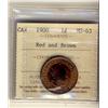 Image 1 : 1900 1¢ ICCS MS63RB.  Better date example.