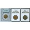 Image 1 : 1903 1¢ MS64BN, 1919 1¢ NGC MS64RB  & 1915 PCGS MS64BN.  Lot of 2 coins all certified two by NGC.