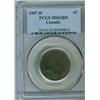 Image 1 : 1907H 1¢ PCGS MS62BN.  Key date.