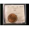Image 1 : 1911 1¢ ICCS MS64RD