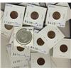 Image 1 : Lot of Canadian Decimal coins, including 1920 - 1936 1¢ (no Key dates) VG to Fine, 1918 5¢ VG, 1910 