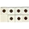 Image 1 : 1923 1¢.  Lot of 7 key date cents.  VG to F.