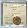 Image 1 : 1934 1¢ ICCS MS65RD.  85% red with lustre.