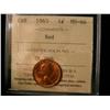 Image 1 : 1963 1¢ ICCS MS66.  In the Top 8 graded by ICCS.