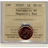 Image 1 : 2006P 1¢ Magnetic ICCS MS66RD 
