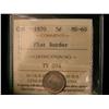 Image 1 : 1870 5¢ FB ICCS MS60.  Light golden shades.
