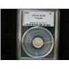 Image 1 : 1884 5¢ PCGS AU58.  Key issue, white and lustrous.  Near 4 variety.