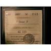 Image 1 : 1887 5¢ 7/7 ICCS F15.