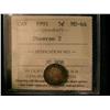 Image 1 : 1891 5¢ ICCS Obv 2 ICCS MS64.  Golden to brown shades.