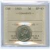 Image 1 : 1925 5¢ ICCS EF45.  Key date example.