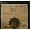 Image 1 : 1926 5¢ Far ICCS F15.