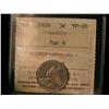 Image 1 : 1926 5¢ Far ICCS VF20.