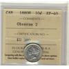Image 1 : 1880H 10¢ Obv 2 ICCS EF40.  Blast white.
