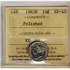 1883H 10¢ ICCS EF40.  Designated Polished.