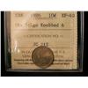 Image 1 : 1886 10¢ Obv 5, LgKnb 6 ICCS EF40.