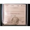 Image 1 : 1901 10¢ ICCS MS64.  Gem example, lots of lustre.