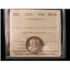 Image 1 : 1910 10¢ ICCS MS64.  Lustrouswith hint of golden rim tone.