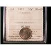 Image 1 : 1911 10¢ ICCS MS63.  Golden to brown tint.