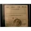 Image 1 : 1911 10¢ ICCS MS64. Lustrous with just a hint of golden green tones.