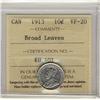Image 1 : 1913 10¢ BL ICCS VF20.
